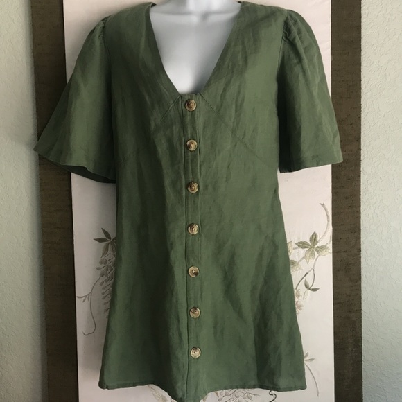 Linen TOPSHOP dress 4 - Picture 9 of 9